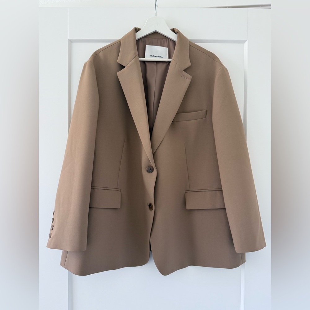 The Frankie Shop Bea Blazer Beige XS
